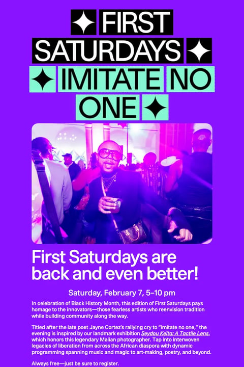 Email from Brooklyn Museum