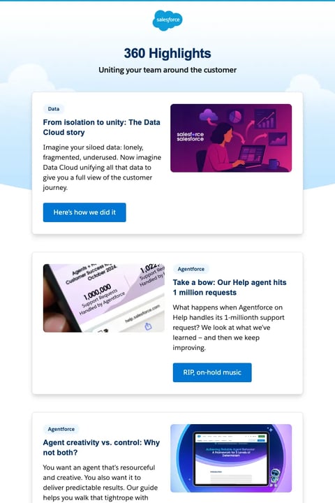 Email from Salesforce