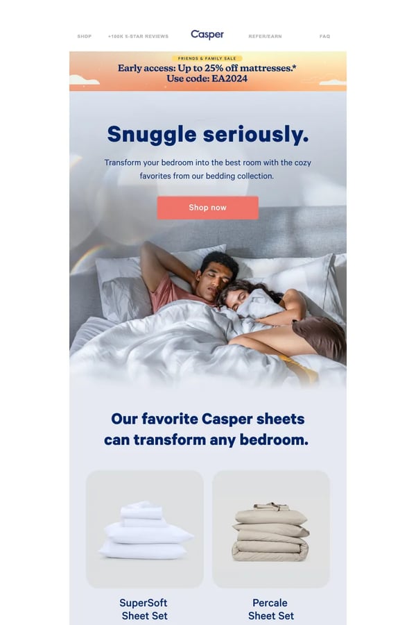 Email from Casper